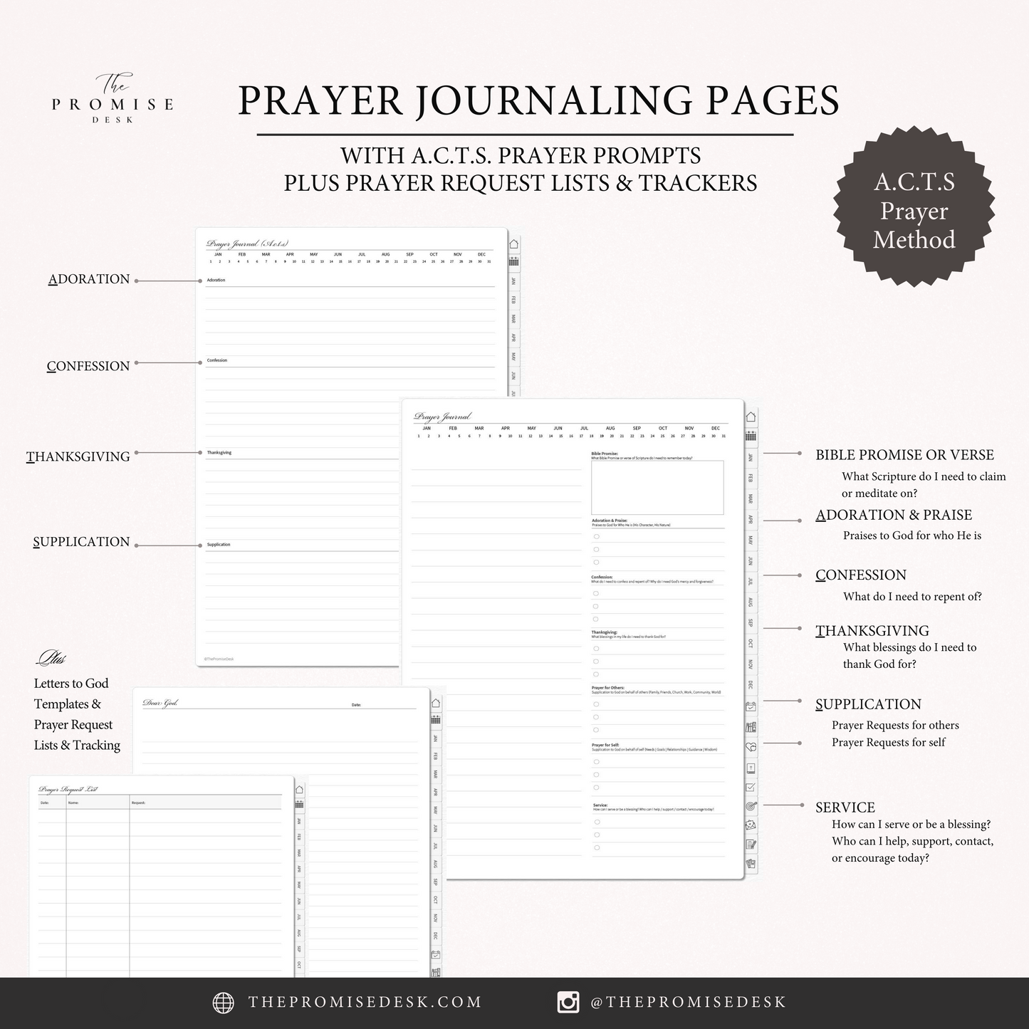 The 2024 Faith Journal & Christian Planner (All-In-One Digital Planner) Edition: 03