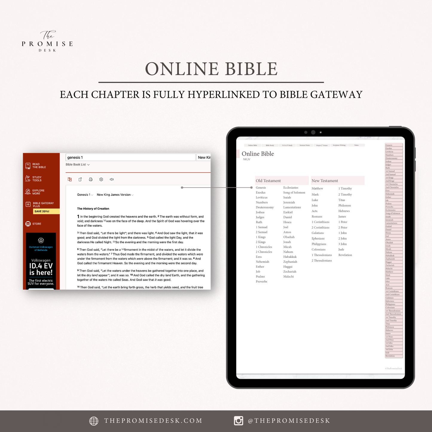 Digital Bible Study & Devotional Journal - Undated